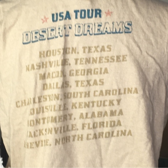 New Desert Dreams Country Music Festival Tee Recycled Threads Size XL Distressed - Picture 2 of 7